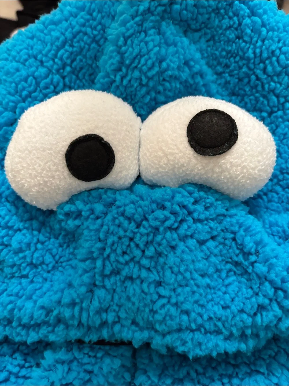Spirit Adult Sesame Street Cookie Monster Jumpsuit Costume - Picture 8 of 8
